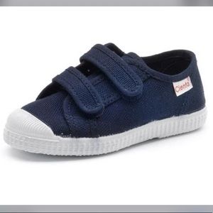 Cienta Double Velcro Slip On, Navy